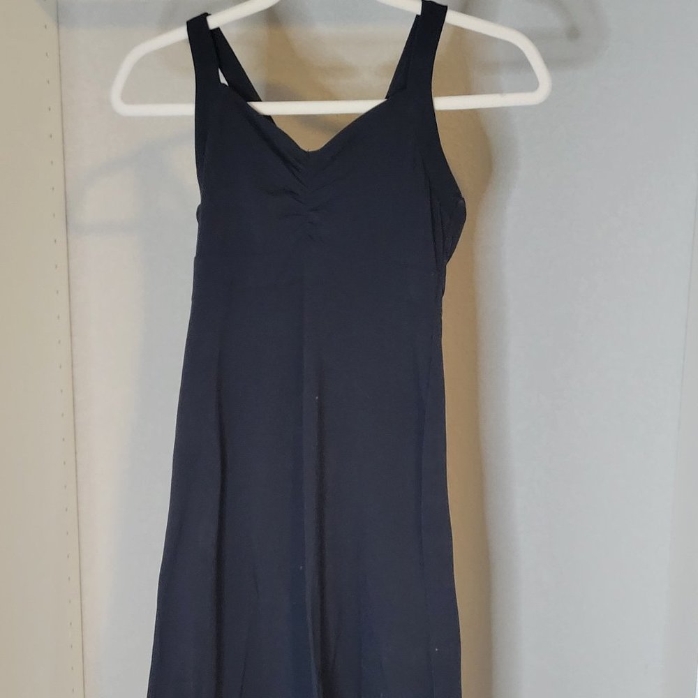3 for $15, 5 for $20 Prana black sundress with shelf bra